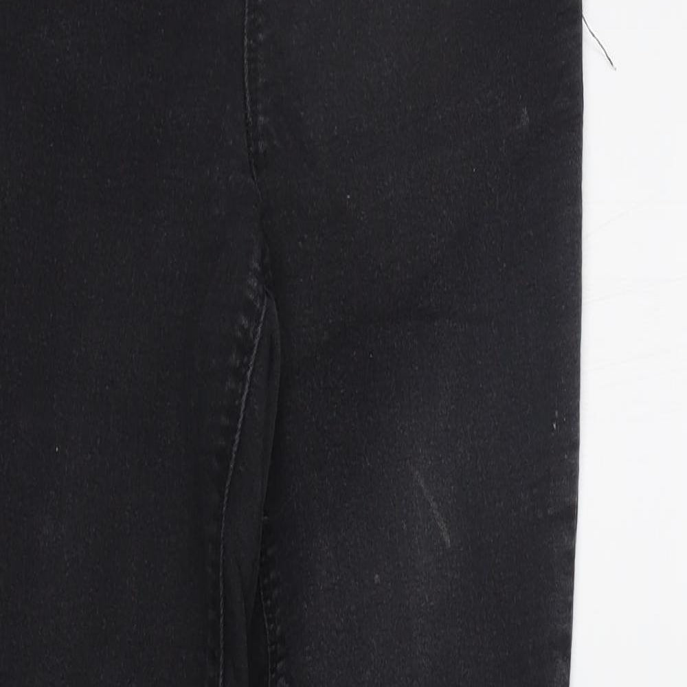 Womens UK Size 8 Papaya Regular Fit Straight Green Jeans