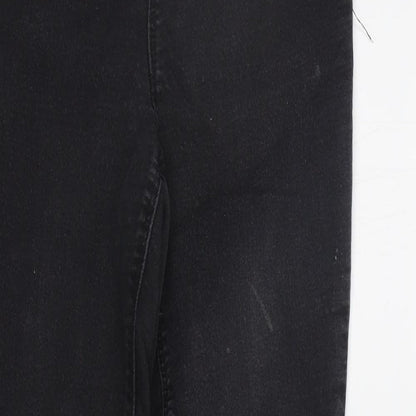 Womens UK Size 8 Papaya Regular Fit Straight Green Jeans