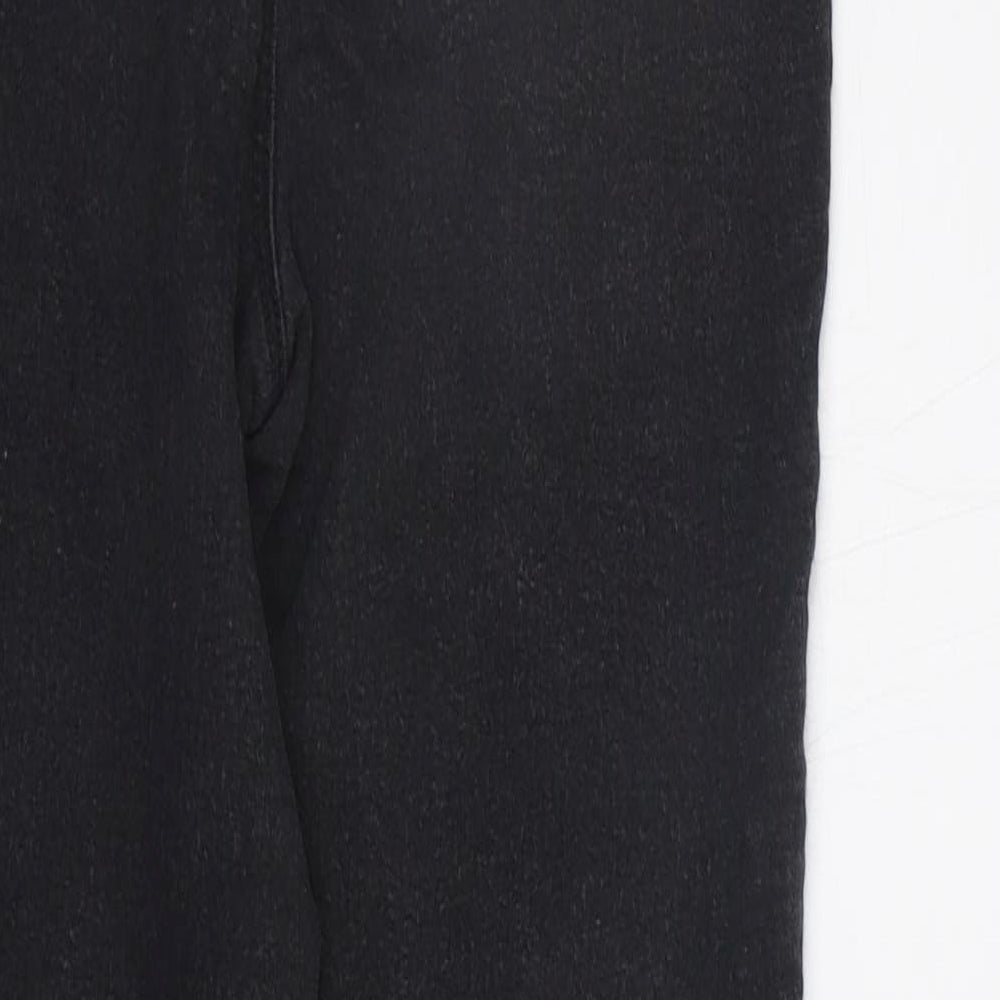 Womens UK Size 8 Papaya Regular Fit Straight Green Jeans