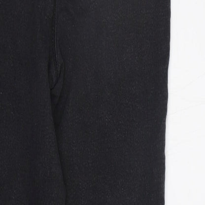 Womens UK Size 8 Papaya Regular Fit Straight Green Jeans