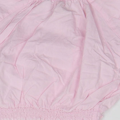 H&M Baby Pink   Basic Blouse Size 3-6 Months