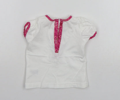Matalan Baby White   Basic T-Shirt Size 0-3 Months