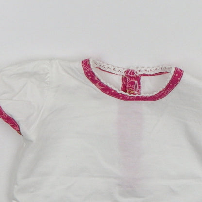 Matalan Baby White   Basic T-Shirt Size 0-3 Months