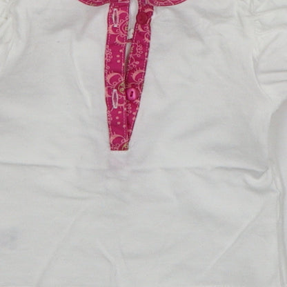 Matalan Baby White   Basic T-Shirt Size 0-3 Months
