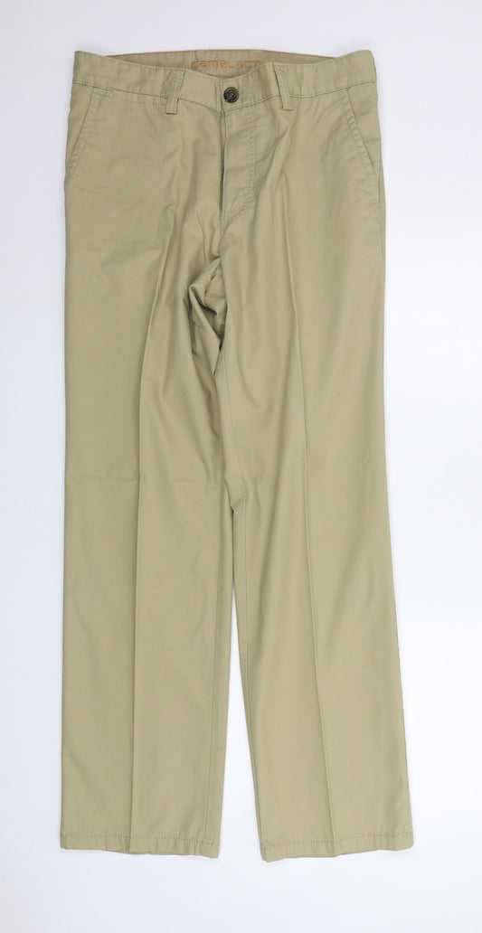 Mens UK Size 34 in Camel Active Regular Fit  Beige Trousers