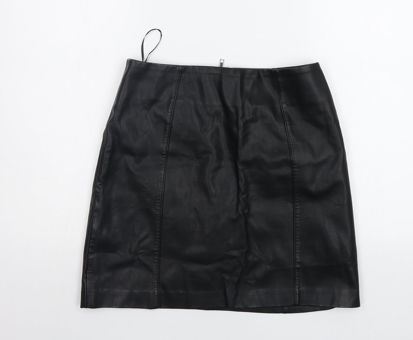New Look Womens Black   A-Line Skirt Size 8