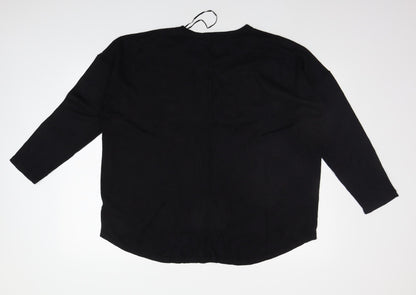 TU Womens Black   Pullover Jumper Size 20