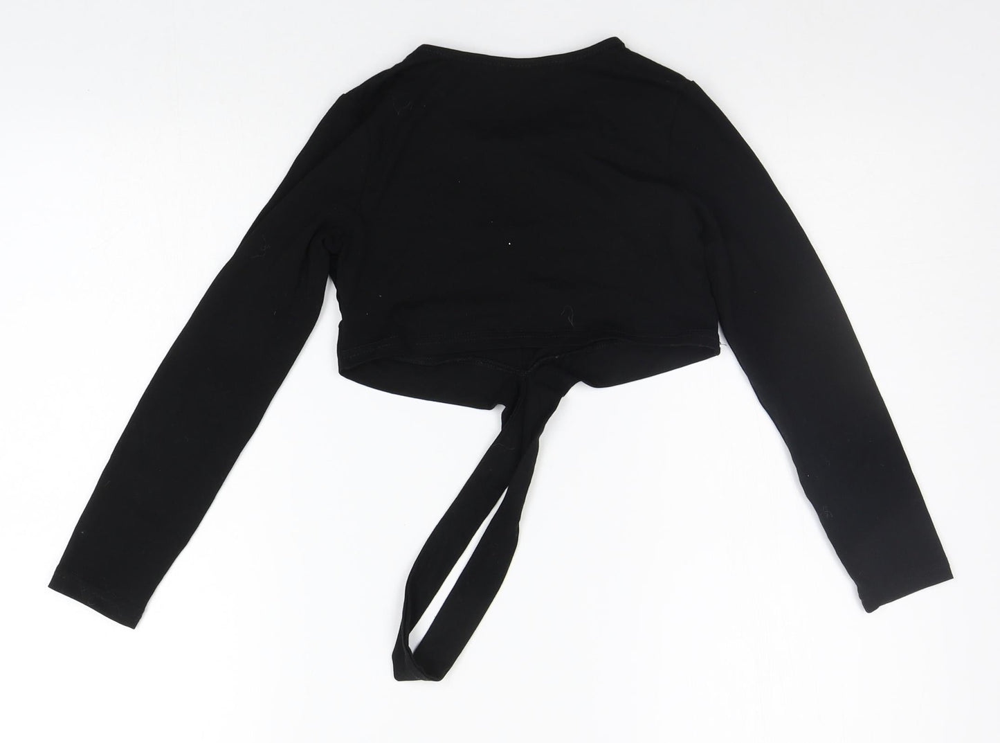 SheIn Girls Black   Basic T-Shirt Size 9-10 Years