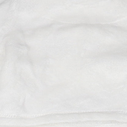 F&F Baby White Solid   Pyjama Top Size 0-3 Months  - animal print detail