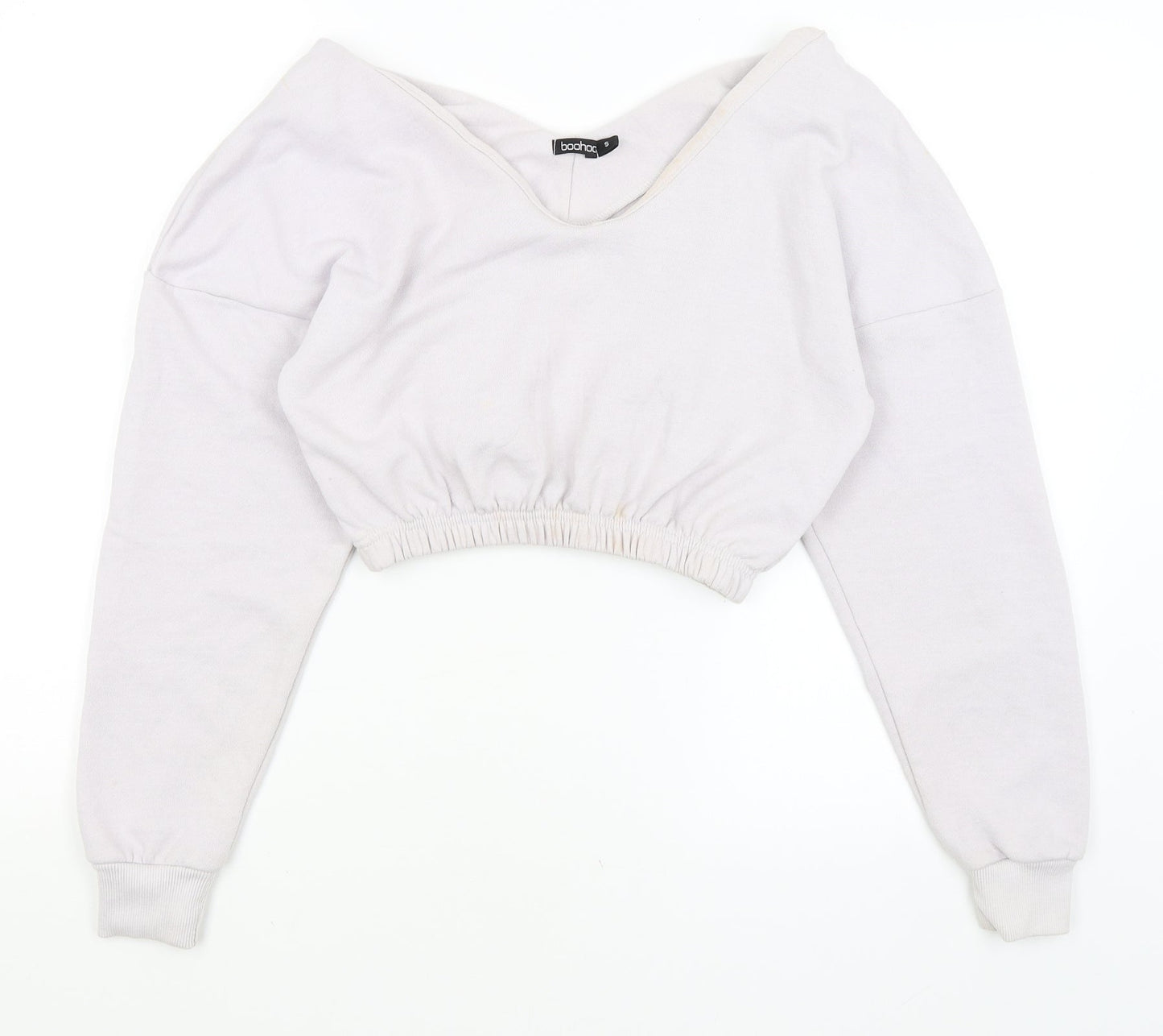 Boohoo Womens Purple   Pullover Jumper Size S