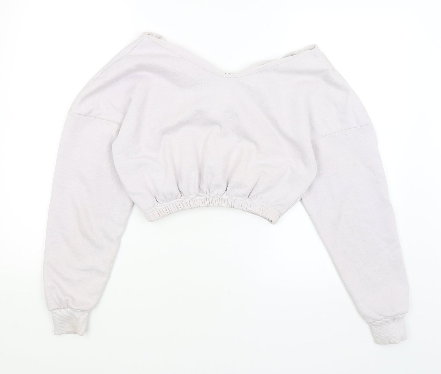 Boohoo Womens Purple   Pullover Jumper Size S