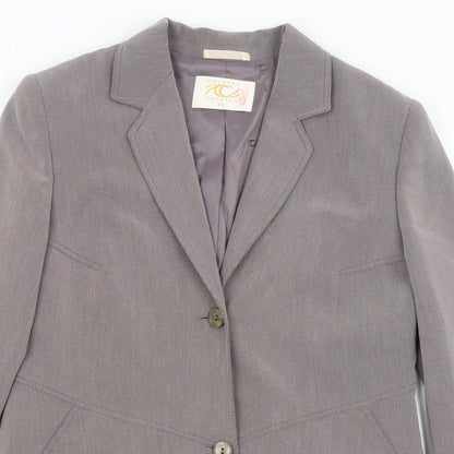 Country Casuals Womens Purple   Jacket Blazer Size 12