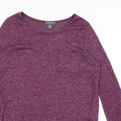 Primark Womens Purple   Pullover Jumper Size M