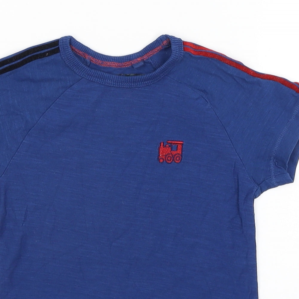 Next Baby Blue   Basic T-Shirt Size 18-24 Months