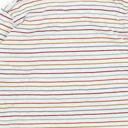 Matalan Baby Grey Striped  Basic T-Shirt Size 18-24 Months