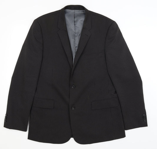Mens UK Size L Taylor & Wright Regular Black Suit Jacket