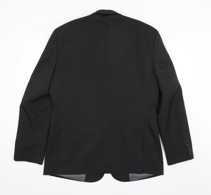 Mens UK Size L Taylor & Wright Regular Black Suit Jacket