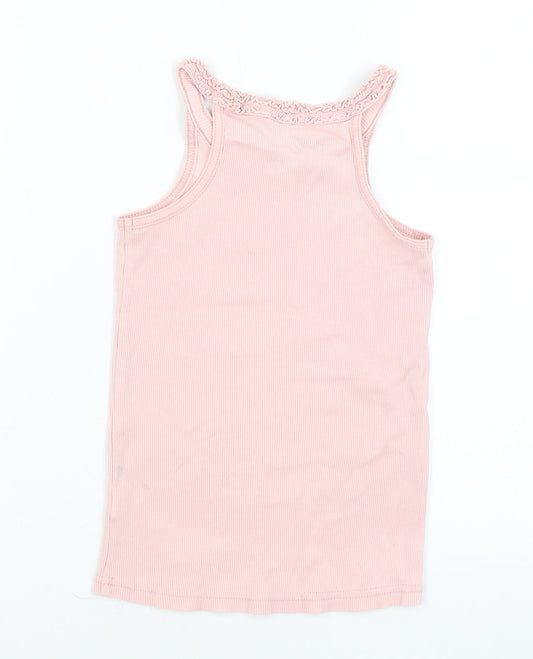 George Girls Pink   Basic Tank Size 8-9 Years