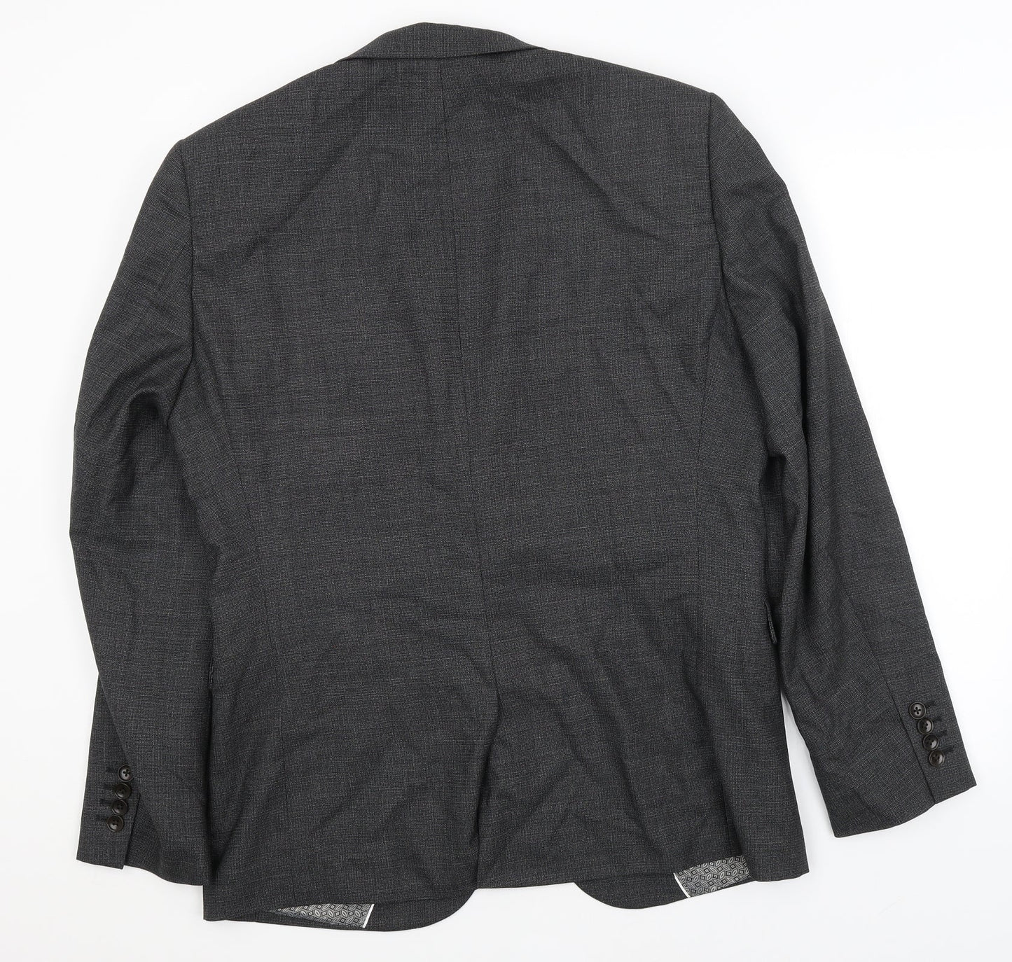 Mens UK Size L NEXT Regular Grey Suit Jacket
