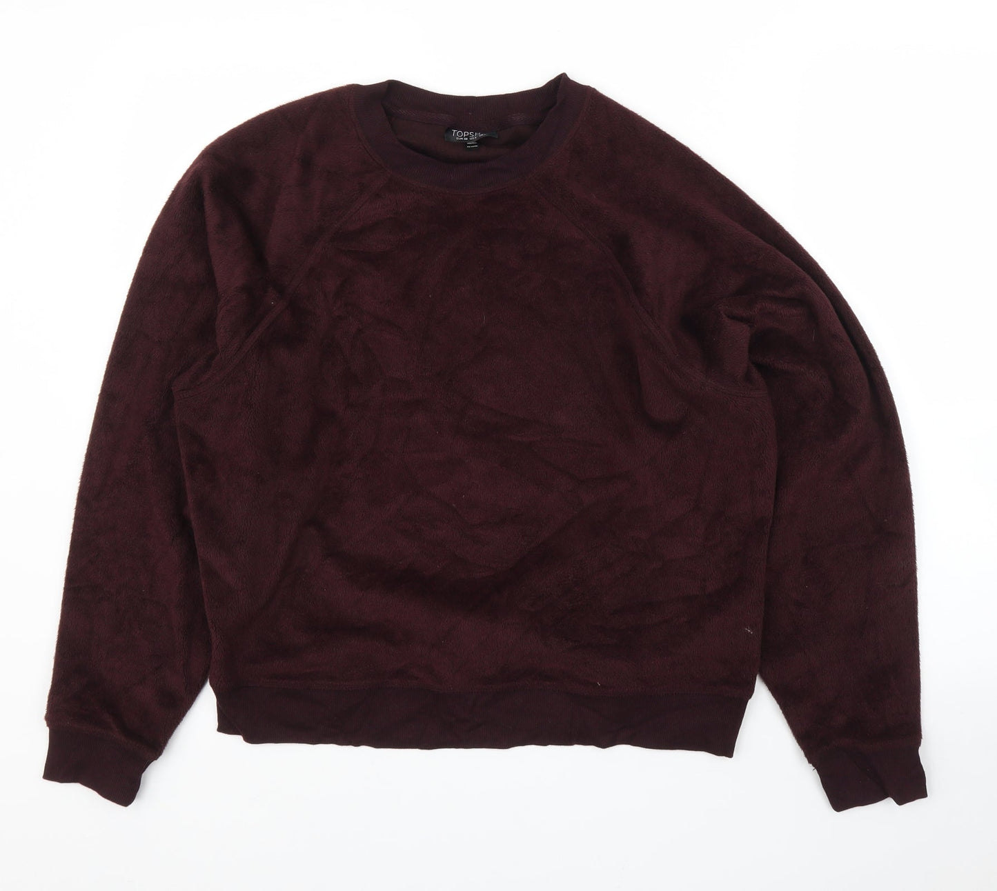 Womens UK Size 10 Topshop Purple Pullover Jumper