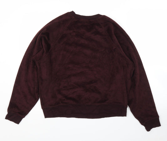 Womens UK Size 10 Topshop Purple Pullover Jumper