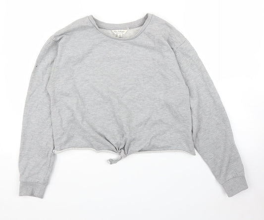 Womens UK Size 6 Miss Selfridge Grey Pullover Jumper