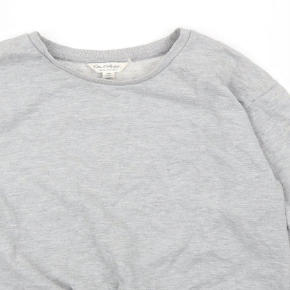 Womens UK Size 6 Miss Selfridge Grey Pullover Jumper