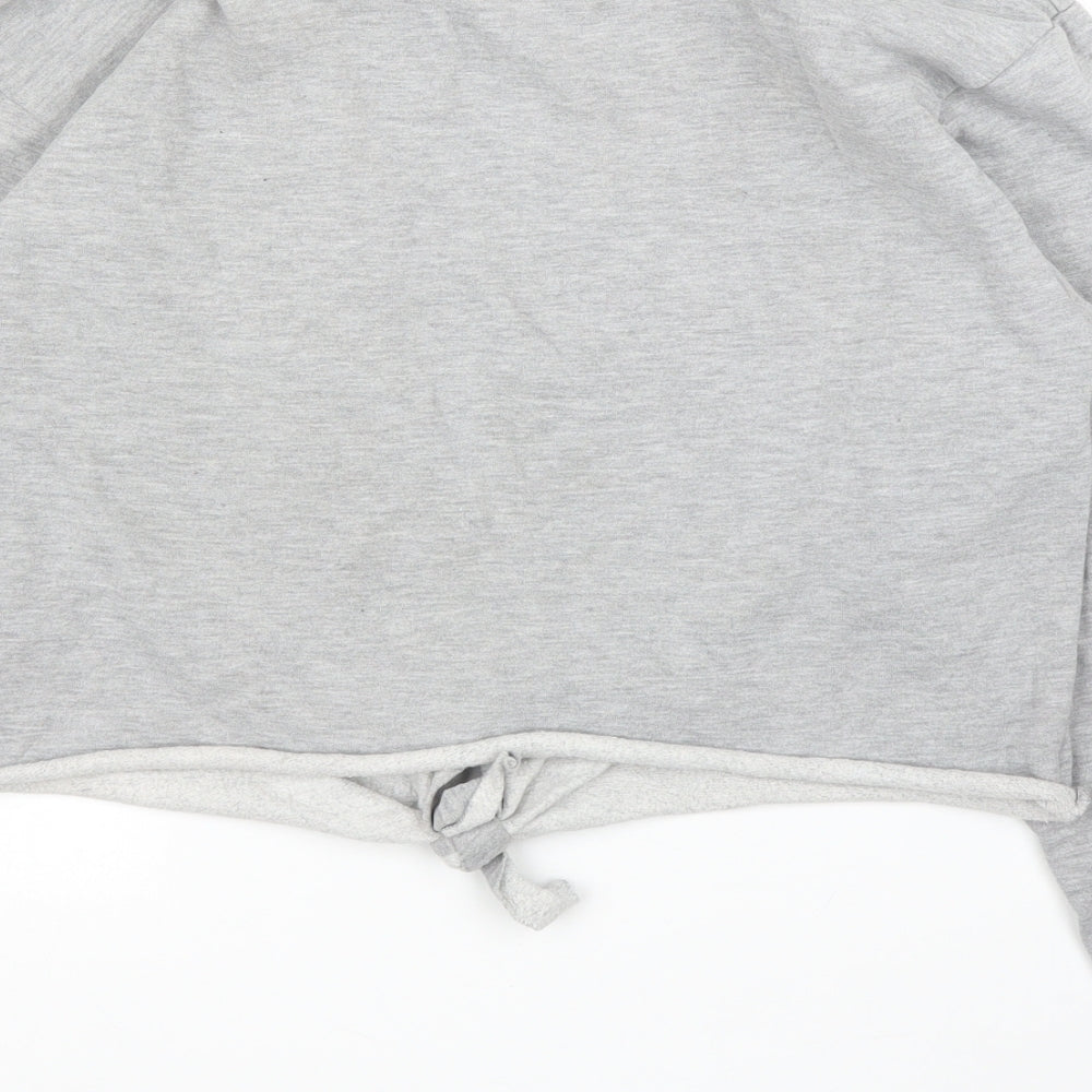 Womens UK Size 6 Miss Selfridge Grey Pullover Jumper