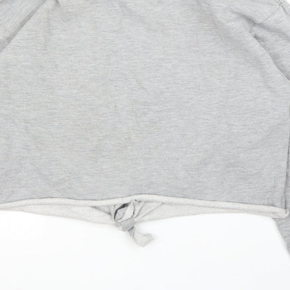 Womens UK Size 6 Miss Selfridge Grey Pullover Jumper