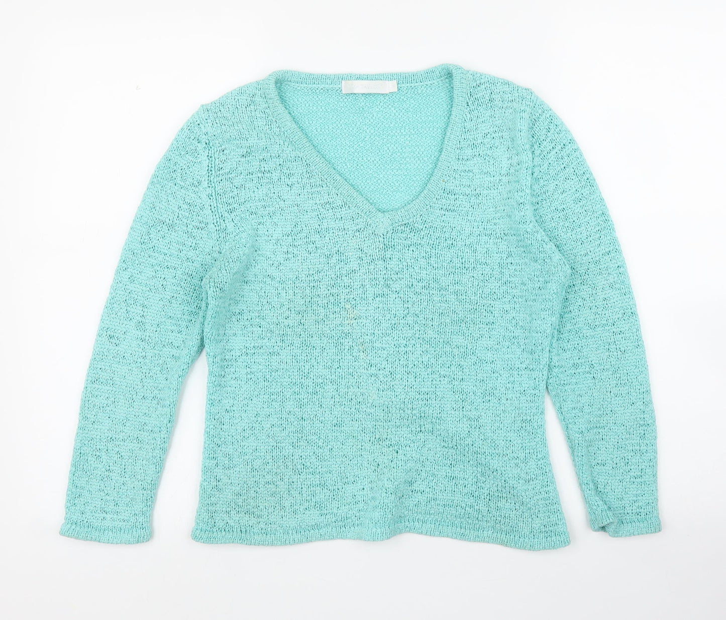 Tina Taylor Womens Green   Basic Blouse Size M