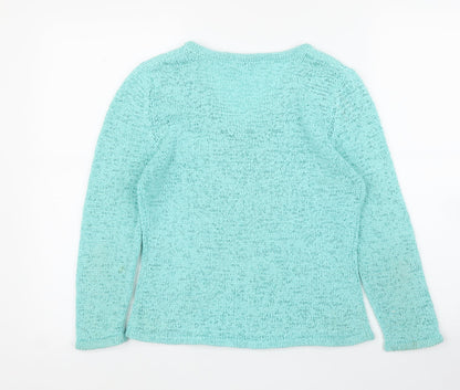 Tina Taylor Womens Green   Basic Blouse Size M