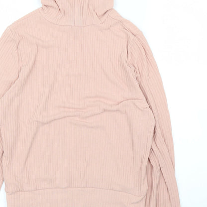 New Look Girls Pink   Pullover Hoodie Size 14 Years