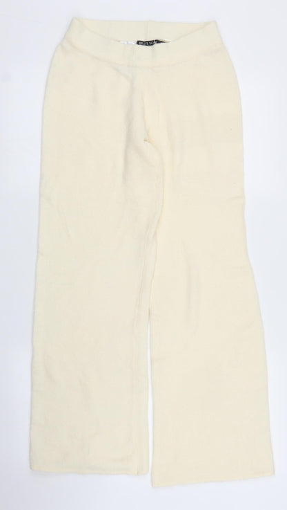 Brave Soul Womens Ivory Solid  Chemise Pyjama Pants Size S