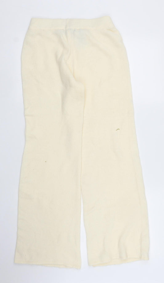 Brave Soul Womens Ivory Solid  Chemise Pyjama Pants Size S