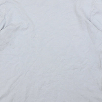 BASSINI Womens Blue   Pullover Jumper Size L