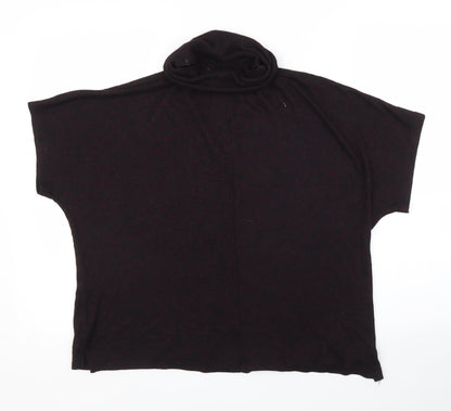 Papaya Womens Purple   Basic Blouse Size S