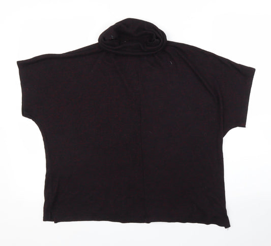 Papaya Womens Purple   Basic Blouse Size S