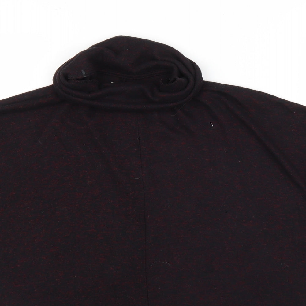 Papaya Womens Purple   Basic Blouse Size S