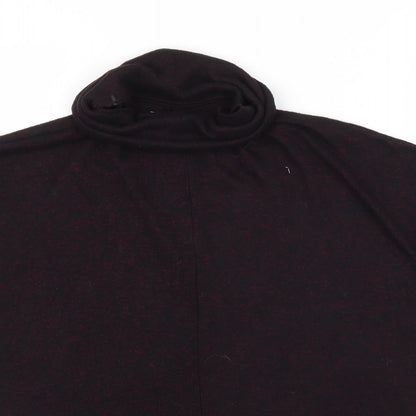 Papaya Womens Purple   Basic Blouse Size S