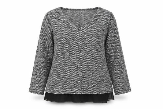 Womens UK Size XL Peacocks Grey Pullover Jumper