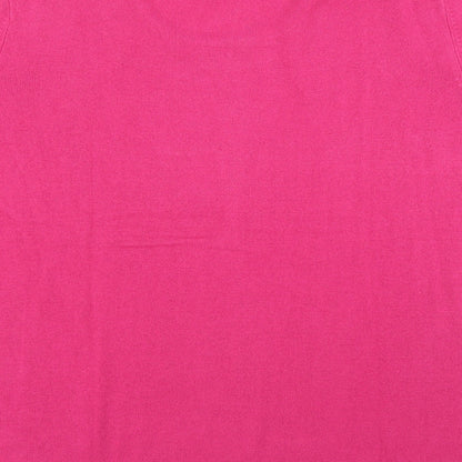 Womens UK Size XL Cashmasoft Pink Pullover Jumper