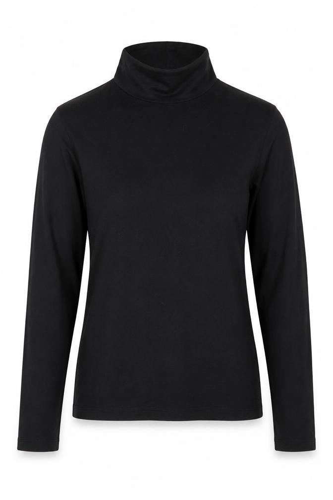 Womens UK Size 10 ASOS Black Basic T-Shirt