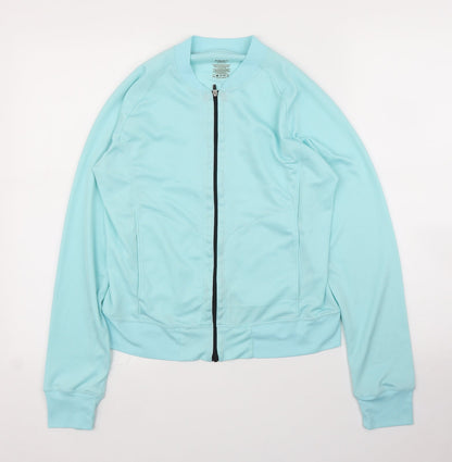 Hind Womens Blue   Full Zip Jumper Size M