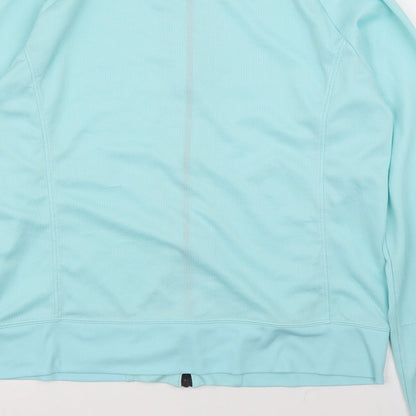 Hind Womens Blue   Full Zip Jumper Size M
