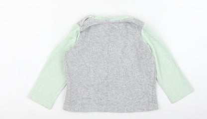 Lupilu Girls Grey   Pullover Jumper Size 12-18 Months
