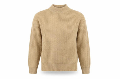Womens UK Size L Brave Soul Beige Pullover Jumper