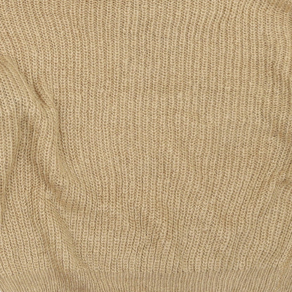 Brave Soul Womens Beige   Pullover Jumper Size L