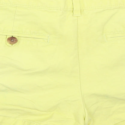 Gap Womens Yellow   Chino Shorts Size 4