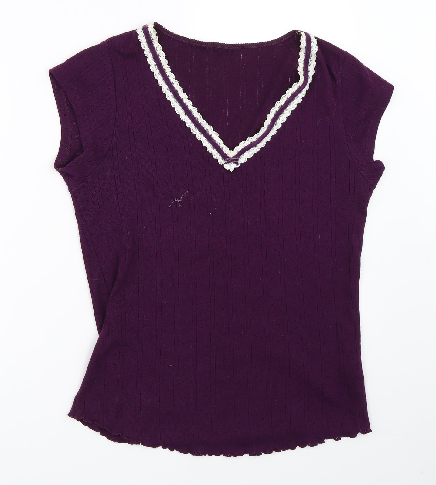 F&F Womens Purple   Basic T-Shirt Size L