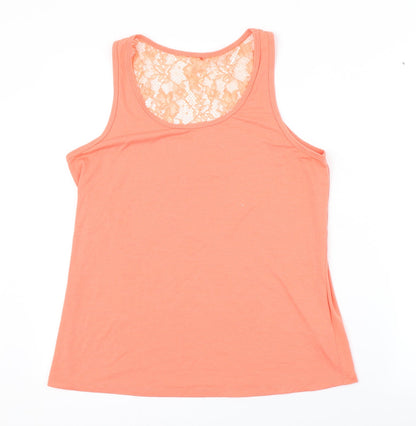 George Womens Pink   Basic Tank Size 14